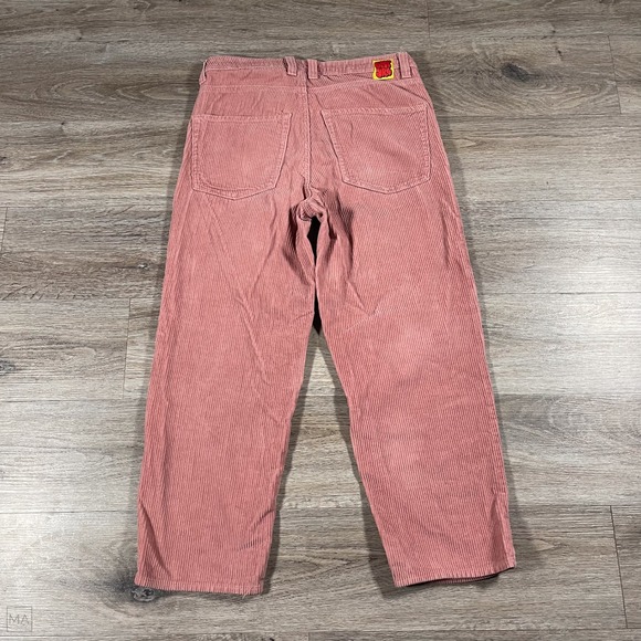Empyre Men's Pants Corduroy Casual Skate Loose 28 Pink - Picture 9 of 9